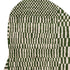 6' X 8' Green And White Abstract Washable Area Rug With UV Protection