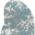 6' X 8' Blue And White Oriental Washable Area Rug With UV Protection