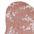 6' X 8' Red And White Oriental Washable Area Rug With UV Protection