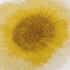 8' Gold And White Abstract Washable Round Rug With UV Protection