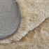 9' X 12' Tan Shag Hand Tufted Area Rug