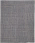 5' X 8' Gray And Silver Hand Woven Area Rug
