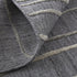 5' X 8' Gray And Silver Hand Woven Area Rug