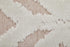 7' Pink And White Round Rug