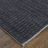 8' X 10' Black Wool Hand Knotted Area Rug