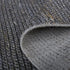 5' X 8' Blue And Gray Jute Hand Woven Area Rug