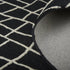 5' X 8' Black And Ivory Wool Geometric Hand Tufted Area Rug