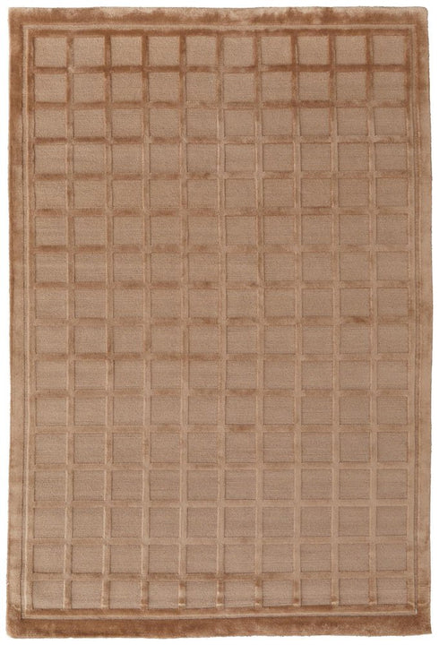 8' X 10' Gray And Blue Wool Geometric Hand Knotted Area Rug