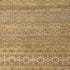 5' X 8' Brown And Tan Wool Geometric Hand Knotted Area Rug