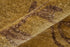 9' X 13' Green And Gold Wool Floral Hand Knotted Area Rug