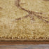 9' X 13' Green And Gold Wool Floral Hand Knotted Area Rug