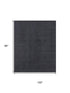 8' X 10' Gray And Black Wool Geometric Hand Knotted Area Rug
