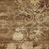 9' X 12' Brown Tan And Ivory Floral Hand Knotted Area Rug