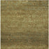 9' X 12' Red Orange And Gold Wool Floral Hand Knotted Area Rug