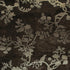 9' X 12' Brown And Silver Wool Floral Hand Knotted Area Rug
