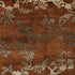 9' X 12' Brown And Silver Wool Floral Hand Knotted Area Rug