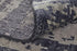 5' X 8' Blue Gray And Taupe Wool Abstract Hand Knotted Area Rug