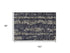 5' X 8' Blue Gray And Taupe Wool Abstract Hand Knotted Area Rug