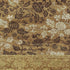 9' X 12' Brown Gold And Tan Floral Hand Knotted Area Rug