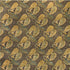 8' X 10' Brown Gold And Gray Floral Hand Knotted Area Rug