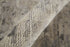 8' X 10' Ivory And Gray Wool Abstract Hand Knotted Area Rug