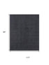 8' X 10' Gray And Black Wool Geometric Hand Knotted Area Rug