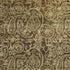 9' X 12' Brown Gold And Blue Wool Paisley Hand Knotted Area Rug