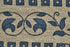 8' X 10' Blue And Ivory Oriental Hand Woven Area Rug