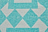 8' X 10' Blue And White Geometric Hand Woven Area Rug