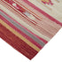 8' X 10' Tan Black And Orange Southwestern Hand Woven Area Rug