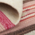 8' X 10' Tan Black And Orange Southwestern Hand Woven Area Rug