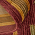 9' X 12' Gold Green And Red Striped Hand Knotted Area Rug