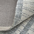 9' X 13' Gray And White Wool Striped Hand Tufted Area Rug