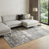 9' X 12' Gray And Ivory Abstract Hand Carved Handmade Area Rug