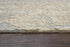 5' X 8' Beige Gray And Ivory New Zealand Lambs Wool Abstract Hand Carved Handmade Area Rug