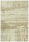 9' X 12' Beige Ivory And Tan New Zealand Lambs Wool Abstract Hand Carved Handmade Area Rug