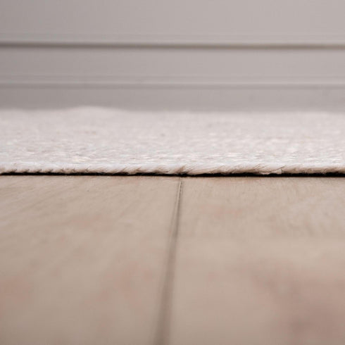 9' X 12' Ivory Beige And Tan Jute Hand Woven Area Rug