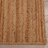 8' X 10' Natural And Beige Jute Hand Woven Area Rug
