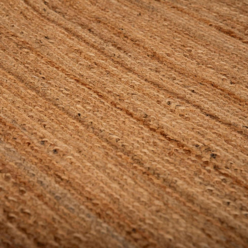 8' X 10' Natural And Beige Jute Hand Woven Area Rug