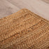 9' X 12' Natural And Beige Jute Hand Woven Area Rug