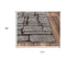 8' X 10' Gray Charcoal And Black Wool Abstract Hand Tufted Area Rug