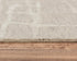 5' X 8' Ivory And Beige Wool Abstract Hand Tufted Area Rug