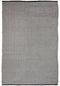 8' X 10' Beige Ivory And Black Geometric Hand Woven Area Rug With UV Protection