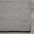 8' X 10' Beige Ivory And Black Geometric Hand Woven Area Rug With UV Protection