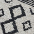 9' X 12' Beige And Black Jute Geometric Hand Woven Area Rug