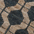 8' X 10' Charcoal And Gray Jute Trellis Hand Woven Area Rug