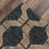 9' X 12' Charcoal And Gray Jute Trellis Hand Woven Area Rug
