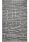 8' X 10' Gray And Ivory Wool Abstract Hand Tufted Area Rug
