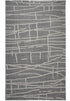 8' X 10' Gray And Ivory Wool Abstract Hand Tufted Area Rug