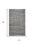 8' X 10' Gray And Ivory Wool Abstract Hand Tufted Area Rug